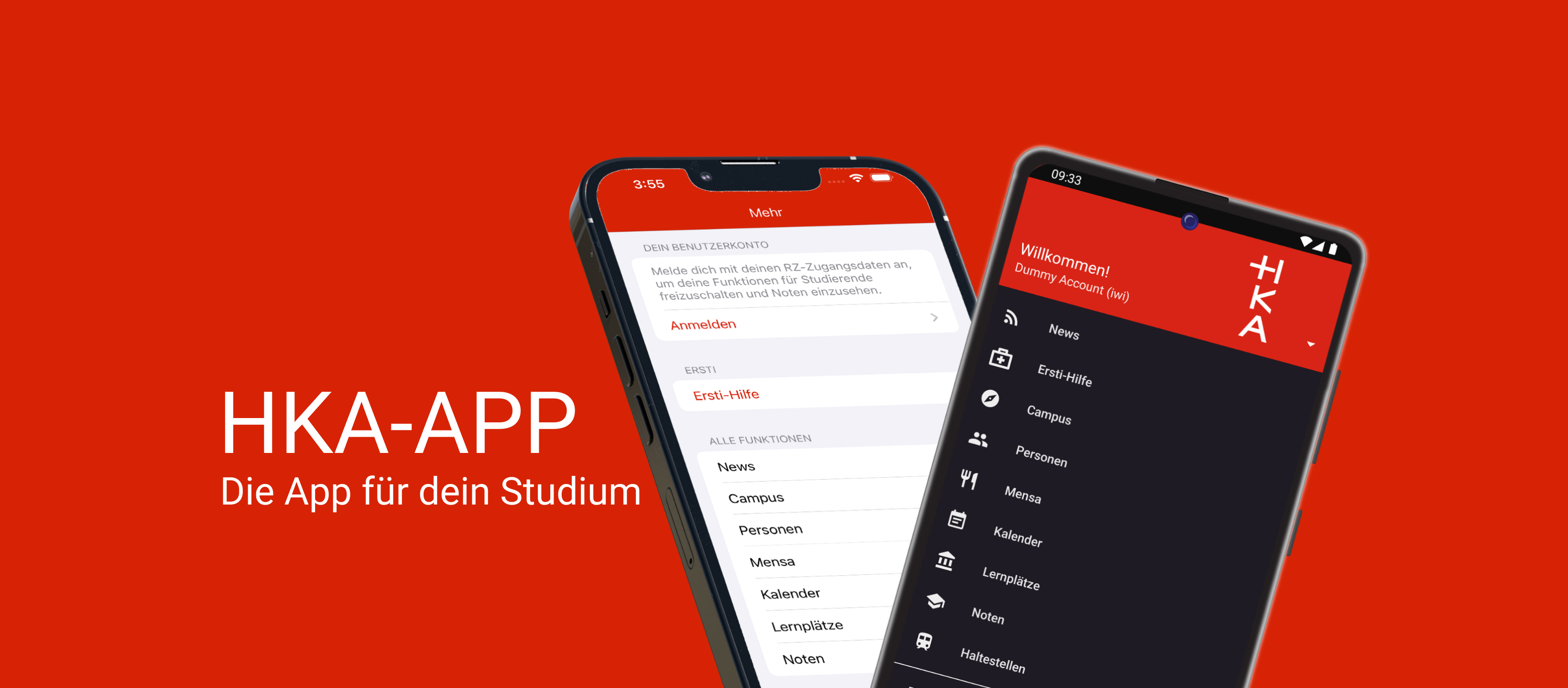 Vorschaubild der HKA APP